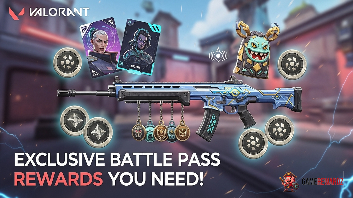 Valorant: Exclusive Battle Pass Rewards You NEED!